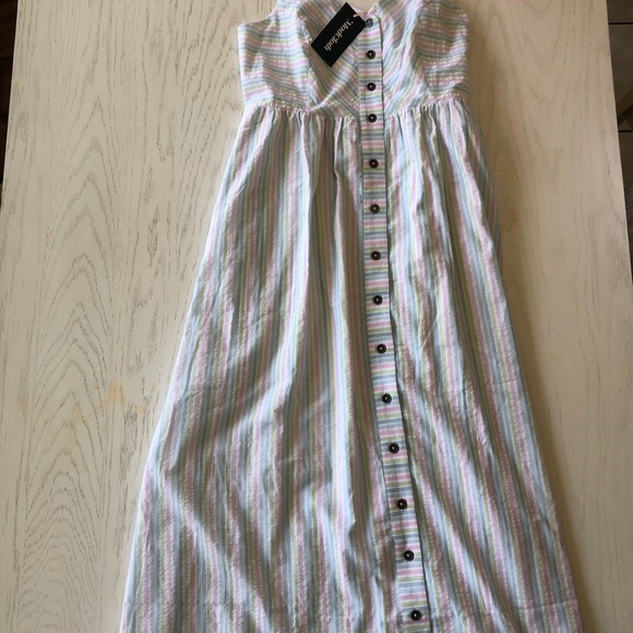 🆕ModCloth Quite Clearly Charismatic Midi Dress - Picture 4 of 7